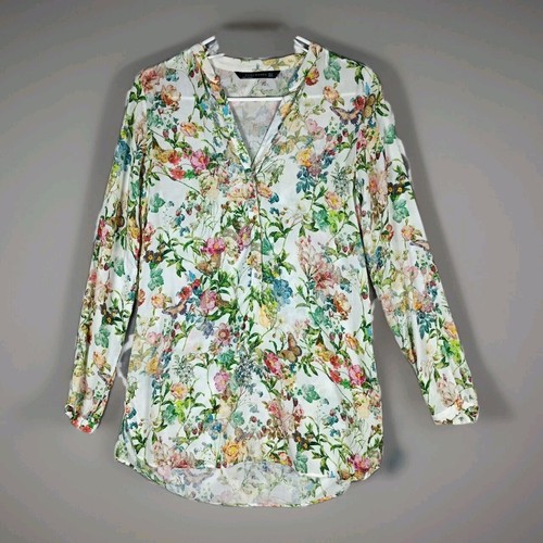 Blusa zara floreale - zara, xs
