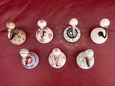 ganci appendiabiti da parete In ceramica vintage 