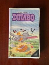 Dumbo VHS Walt Disney Black