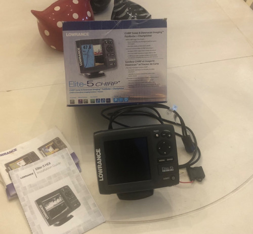Lowrance elite chirp gps - elite-5,