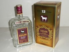 Spirit whisky empty bottle - Logan - Bottiglia liquore acquavite vuota