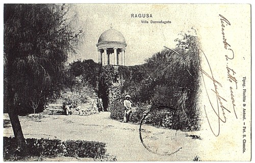 Antica cartolina ragusa - cartolina,
