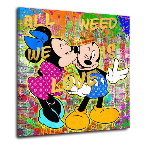 Quadro stampa tela pop art - quadro, su