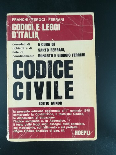 Codice civile editio minor - ,