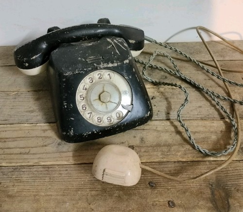 Antico telefono fisso - telefono,