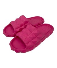 VALENTINO GARAVANI sandali romani con borchie tartaruga / rosa / taglia 38