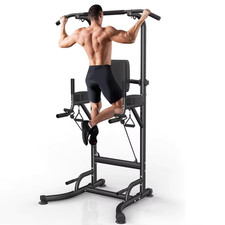 Power Tower Pull Bar Bench Dip