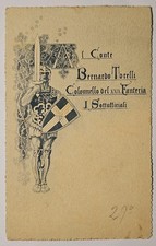 CARTOLINA MILITARE - AL CONTE