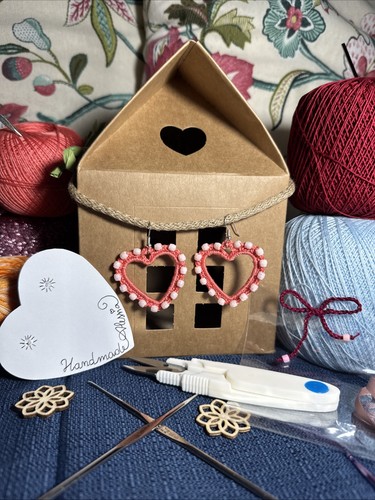 Orecchini handmade uncinetto - orecchini,