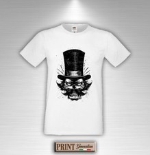 T-Shirt Scheletro con Cilindro