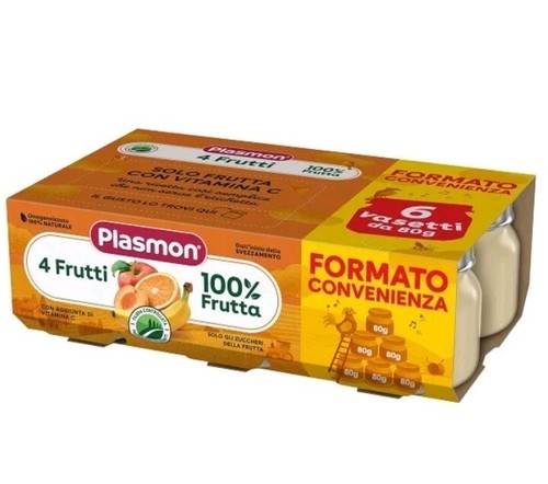 Plasmon omogeneizzato frutti - plasmon,