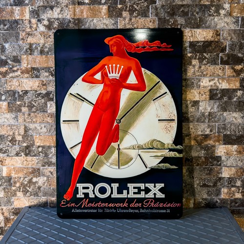 Insegna vintage rolex tedesca - vintage,