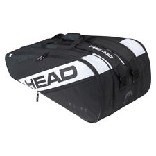 Head Elite 12R Monstercombi borsa da tennis nera/bianca borsa da tennis