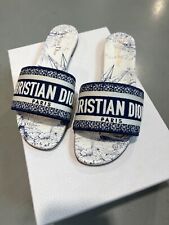 SANDALI CHRISTIAN DIOR BLU