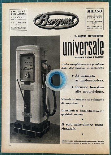 Rara pubblicità distributore - rara,