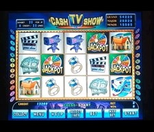 CASH TV SHOW, GIOCO SLOT MACHINE BY IGS CHERRY MASTER SVGA 8/25 LINER 