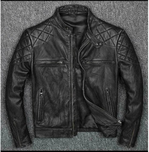 Giacca uomo moto retrò - giacca, cafe