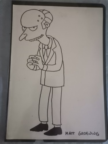 Zeichnung von burns - von,