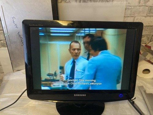 Samsung lcd monitor con - tv, 19"