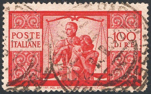 Italia 1946 democratica 100 - 100, £