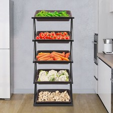 Espositore per vendita al dettaglio scaffale per mercato frutta verdura cesto snack