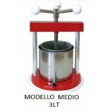 TORCHIETTO MEDIO IN ACCIAIO INOX 3 LT PREMITUTTO SPREMITUTTO POMODORI AGRUMI