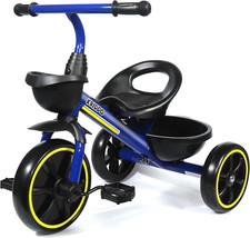 Triciclo per Bambini Dai 24 Mesi Ai 5 Anni, Tricicli per Bambini Da 2,5 a 5 Anni