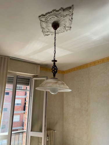 Lampadario vintage ferro - vintage, in