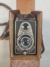 Macchina fotografica vintage Flexo TLR pellicola a rullo. 1° versione prodotta nel 1948
