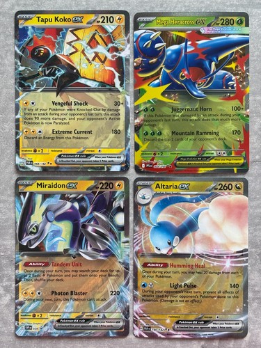 Lotto carte pokemon tcg - (4),