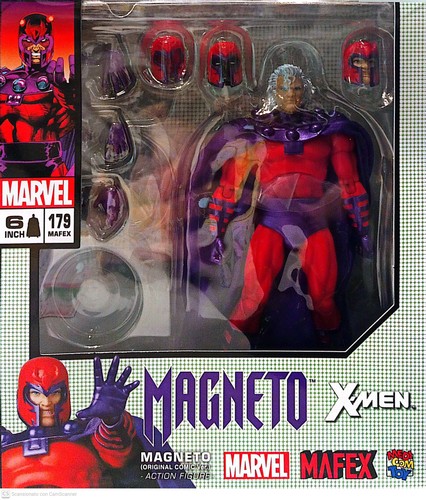 Mafex magneto original comic - magneto,
