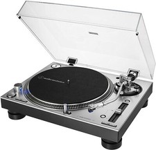 AUDIO TECHNICA AT-LP140XP-SV GIRADISCHI PROFESSIONALE PER DJ ARGENTO NUOVO 