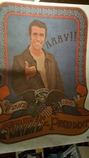Fonzie  For President Rare 70s