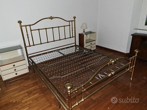 Letto ottone comprensiva di - letto,