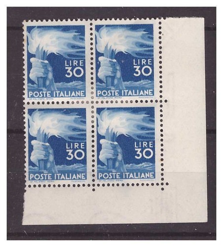 Democratica 1946 lire 30 - democratica,