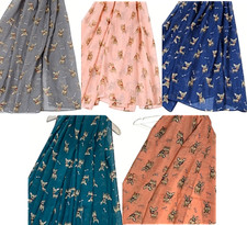 Ladies Chihuahua Scarf Sarong