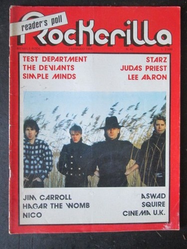 Rockerilla 1984 jim carroll - rockerilla,
