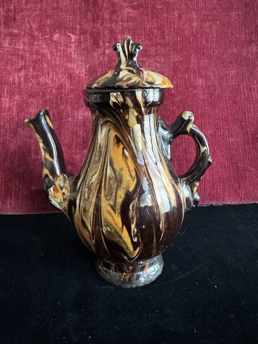 Vecchia teiera ceramica - teiera,