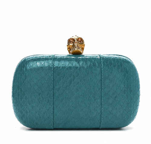 Pochette alexander mcqueen oro - mcqueen,