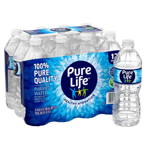 Pure life water - life, oz