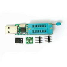 Programmatore 24CXX 24LCXX Lettore EEPROM Scrittore + 24C02 + Blocco SOP a DIP USB NUOVO