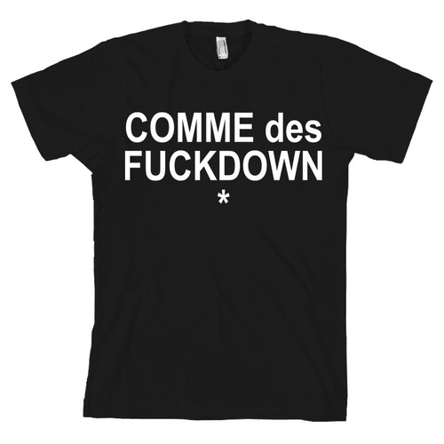 Shirt comme des - comme, fuckdown