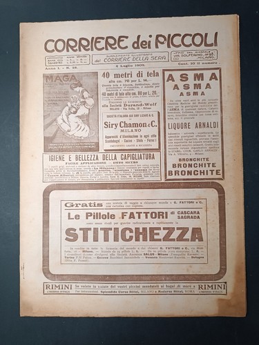 Fumetto corriere dei piccoli - corriere,