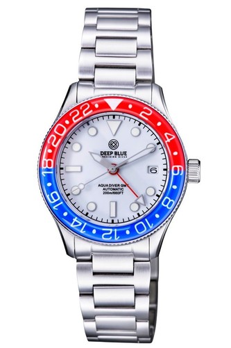 Deep blue aqua - blue, diver