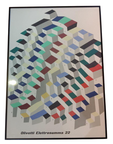 Poster artistico olivetti - artistico,