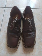 Scarpe uomo marroni in vera pelle originali firmate "Mr Barant" 