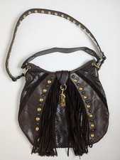 Borsa gucci pelle marrone e - in,