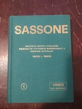 Catalogo Sassone 1993 Antichi
