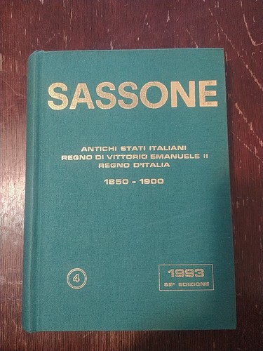 Catalogo sassone 1993 - catalogo, antichi