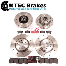 Dischi e pastiglie freno anteriori posteriori forati Renault Megane Coupè RS 250 265 Trophy 275